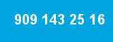 909 143 25 16 909 143 25 16